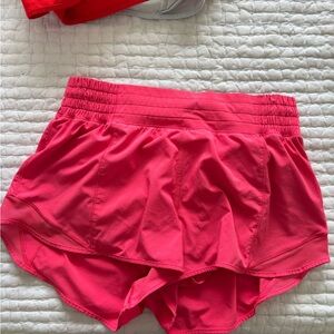 Lululemon Athletica Pink Athletic Shorts